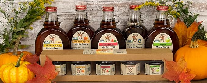 Butter Pecan Maple Syrup - For Pancakes and Waffles ??Made With Pure Maple Syrup And Natural Flavor