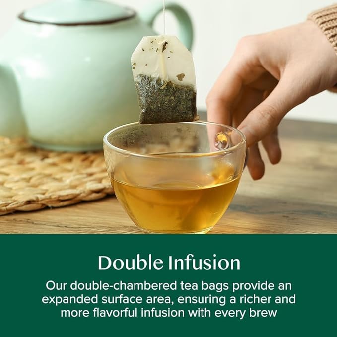VAHDAM, Herbal Tea Sampler (36 Tea Bags, 6 Flavors) Caffeine-Free, Non-GMO | Assorted Tea Sampler