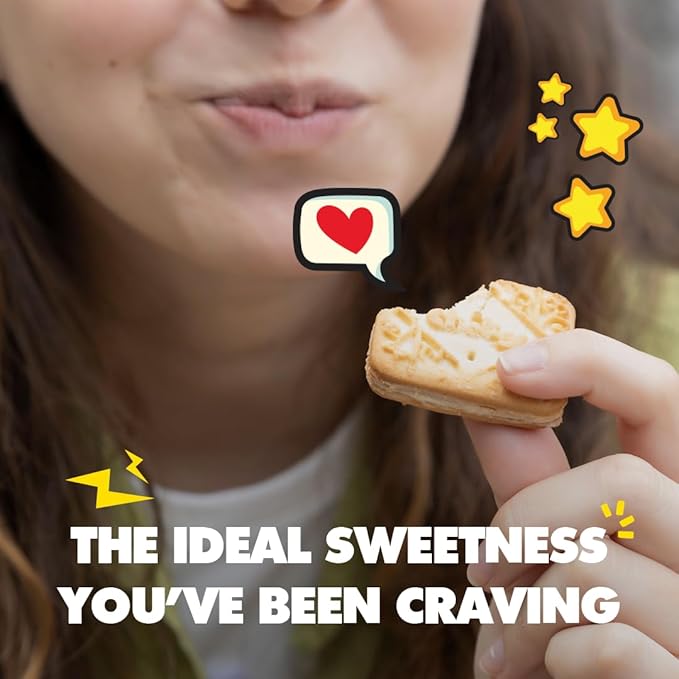 Chiky Vanilla Fudge Cookies, Crunchy & Sweet, Smooth Cream Center, Crispy Texture That Melts In