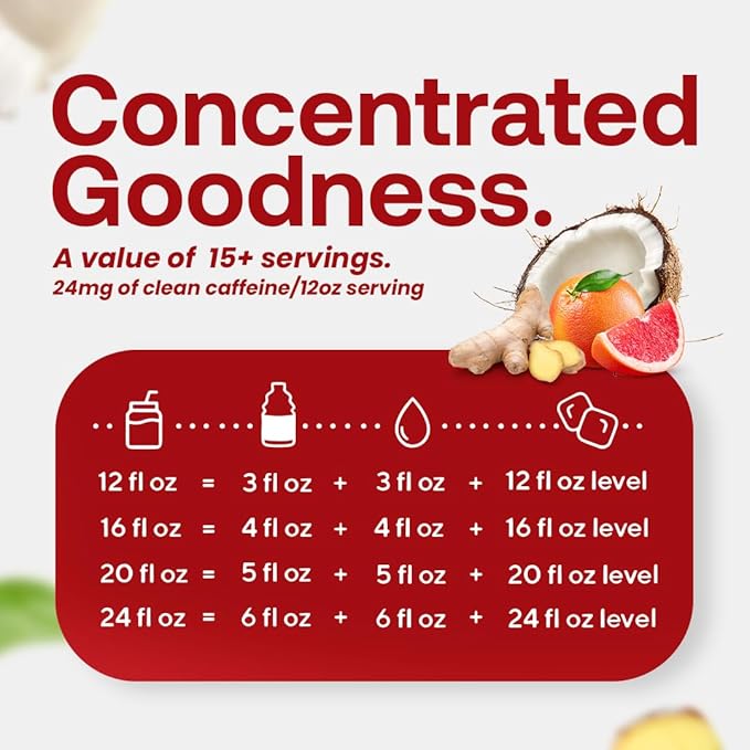 Dr. Smoothie Refreshers Blood Orange Coconut Ginger ??Made with Real Fruit Juice ??Drink