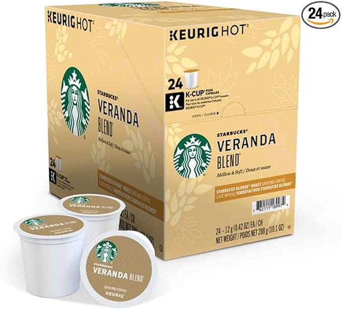 Keurig Coffee Pods K-Cups 16 / 18 / 22 / 24 Count Capsules ALL BRANDS / FLAVORS (24 Pods Starbucks