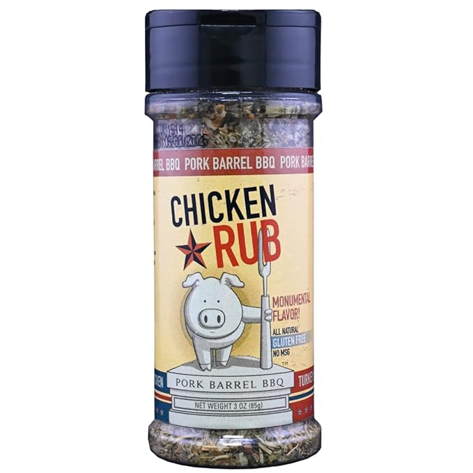 Pork Barrel BBQ Chicken Spice Rub | All-Purpose Seasoning and Spice Rub |Grilling Essentials