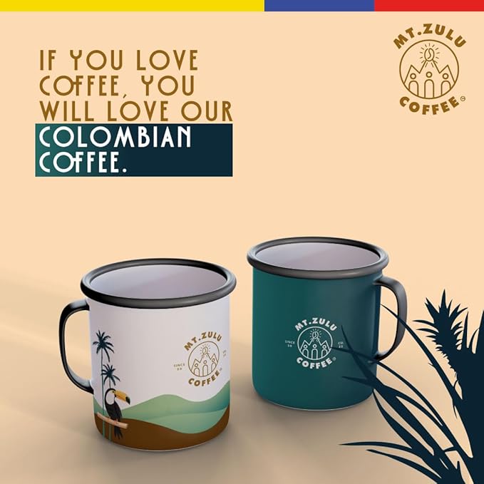Premium Gourmet Colombian Coffee ??Ground, 100% Arabica, Medium Roast, Balanced & Smooth Taste ??12