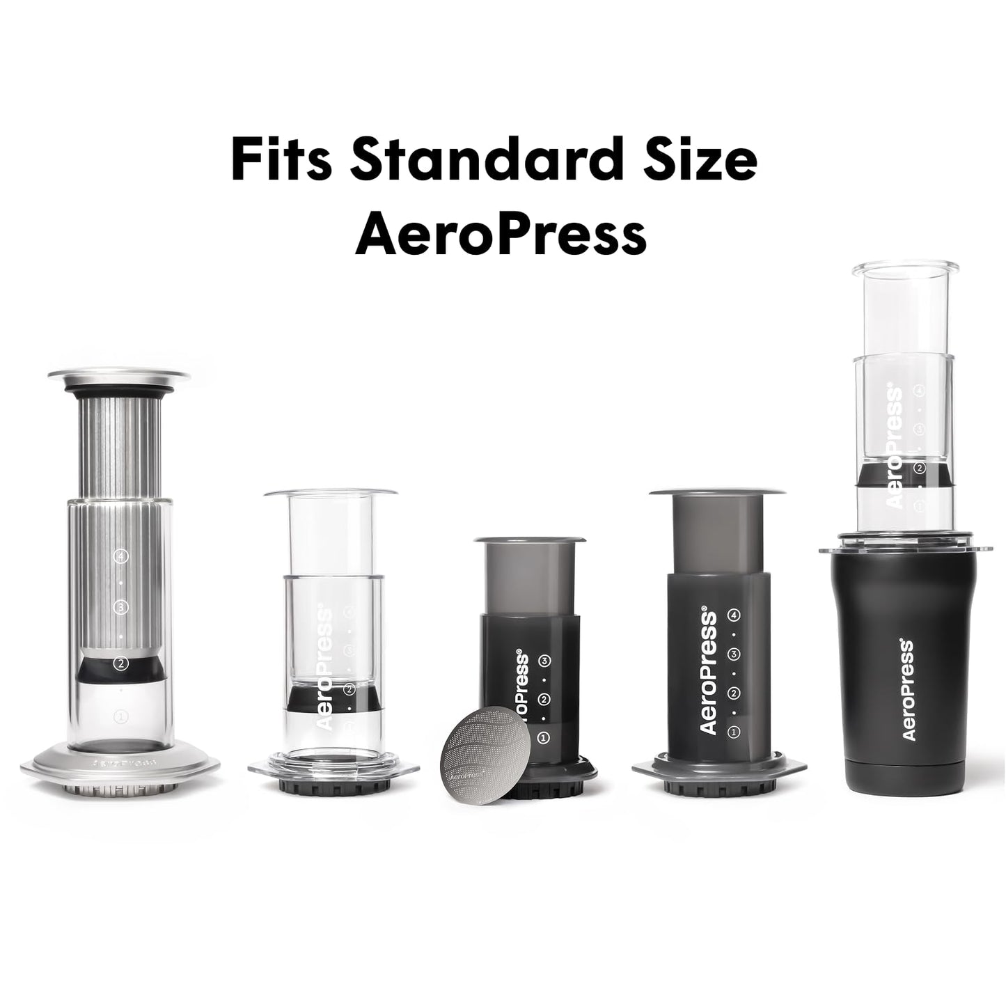AeroPress 316 Stainless Steel Reusable Filter, Standard Size