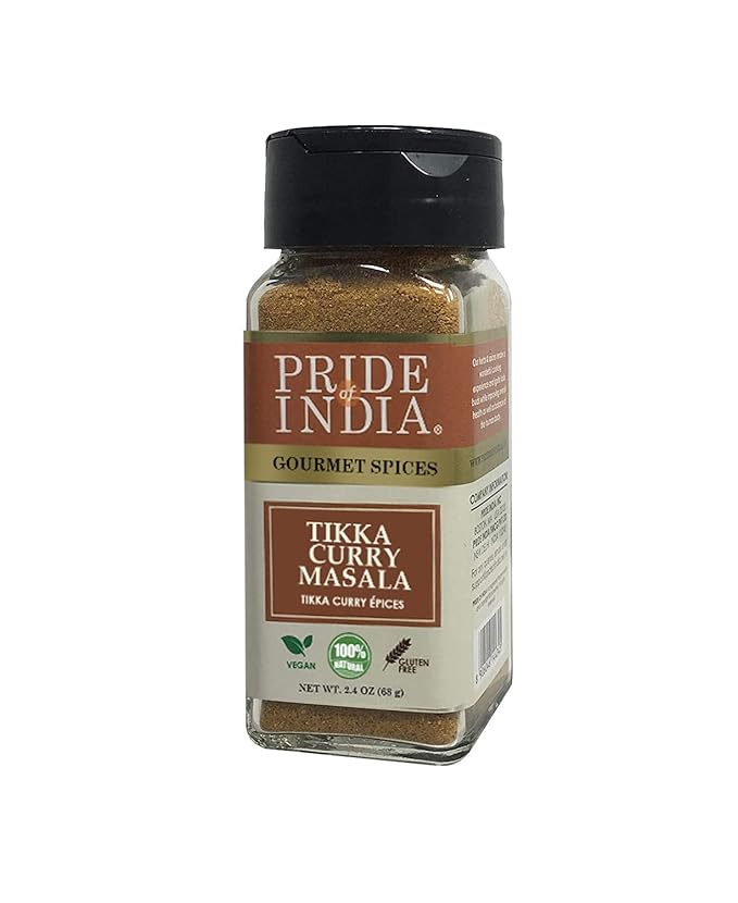 Pride of India – Tikka Curry Masala Seasoning Spice – Gourmet Curry Mix – Ideal for Vegetarian and