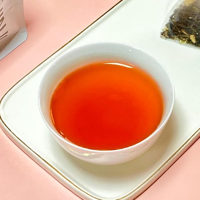 XIEJINJI Jasmine Black Tea - 40 Count, Special Blend Black Tea with Jasmine, Fragrant Floral Aroma