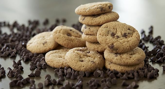 Alice's Sweet Tooth Chocolate Chip Cookie Bites - Gluten-Free, Vegan, Crunchy Mini-Cookies