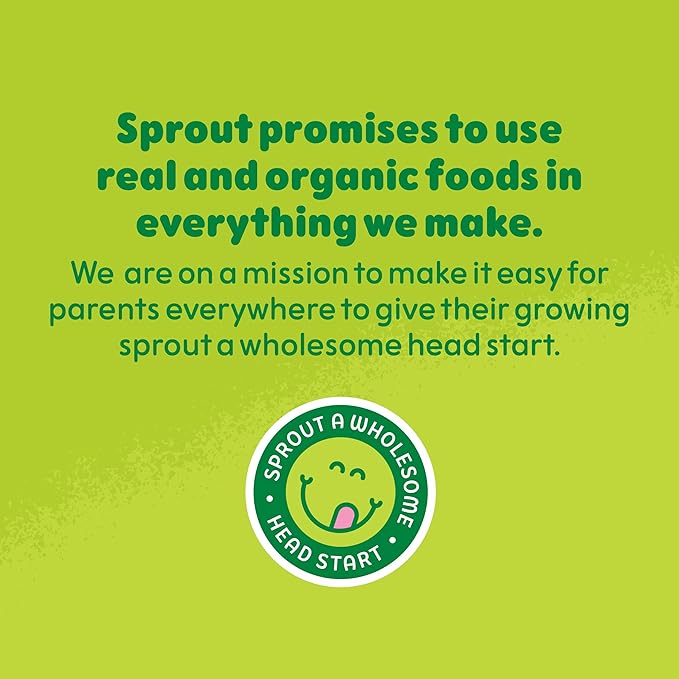 Sprout Organic Baby Food, Stage 4 Toddler Snacks, Strawberry Shortcake Wafflez, Single Serve