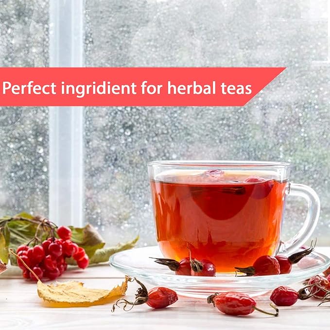 Arashan Whole Dried Rosehips 1 Pound - 100% Natural & Raw with No Additives. Perfect ingredient for
