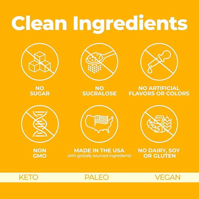 Pureboost Superfoods Clean Energy Booster with Apple Cider Vinegar. Refreshing Energy Drink Mix