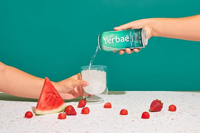 Yerbaé Watermelon Strawberry Functional Energy Drink - 0 Sugar, 0 Calories, 0 Carbs. Yerbae is