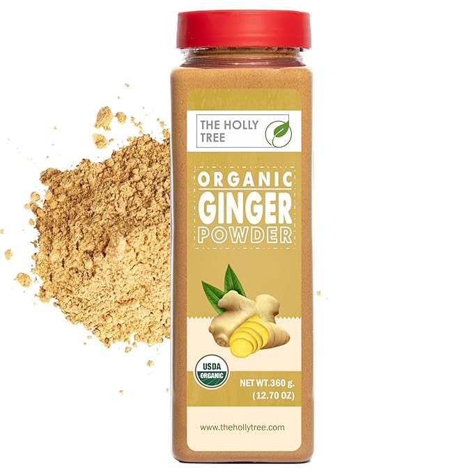Organic Ginger Powder 12.70 oz – Ground Ginger Powder Organic for Cooking, Baking & Tea – Kosher