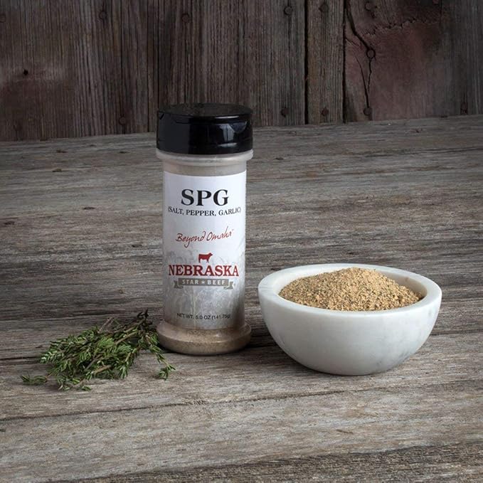 Nebraska Star Beef Signature SPG (Salt Pepper Garlic) Seasoning - 5oz