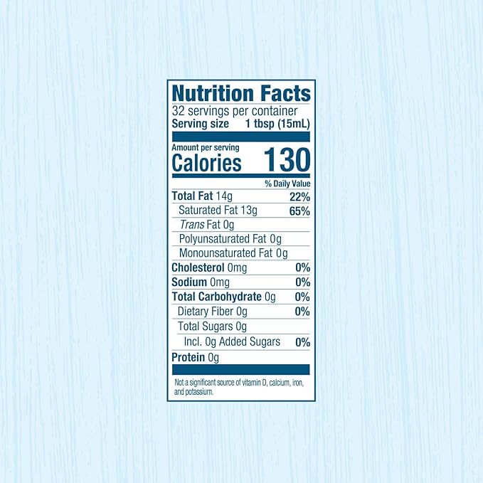 Carrington Farms Organic Liquid Coconut Cooking Oil, 16 Fl Oz ?밬nflavored, Unscented, High Smoke