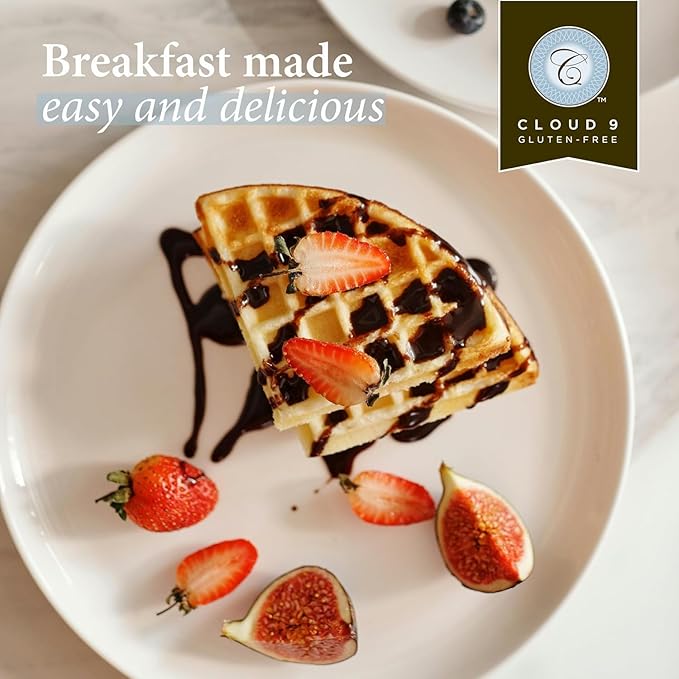 Cloud 9 Gluten Free Pancake Mix, Waffle Mix, Light & Fluffy, Easy-to-Make Pancakes and Waffles