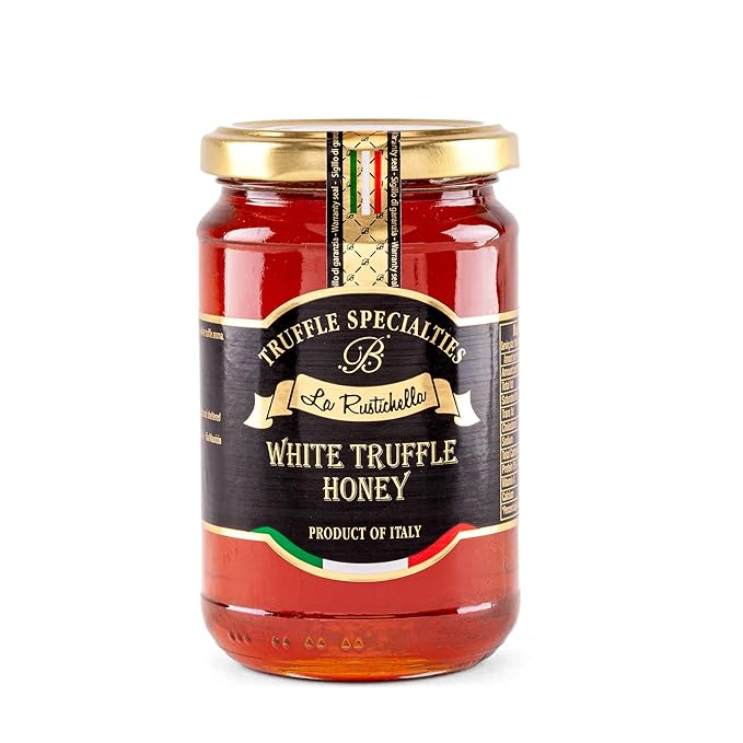 La Rustichella - White Truffle Honey 15.17 oz (430 gr) - 100% Made in Italy | Gluten-Free