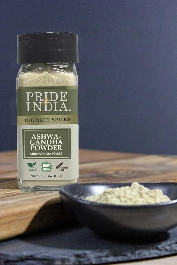 Pride of India – Natural Ashwagandha Root Ground – Health Benefits – Good for Energy Level/Body