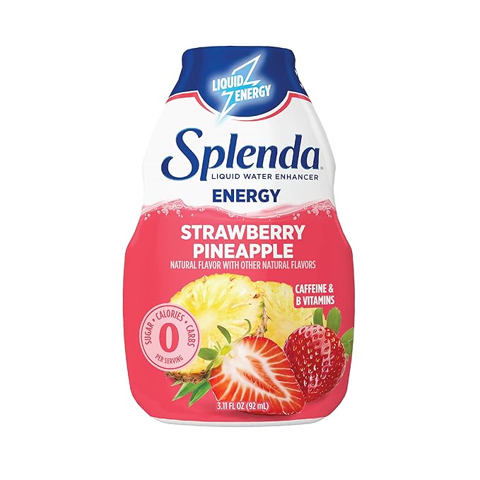 SPLENDA Energy Liquid Water Enhancer Drops, Sugar Free, Zero Calorie, Natural Flavor, Concentrated