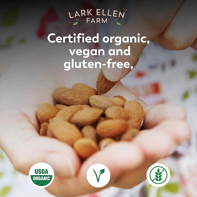 Lark Ellen Farm Sprouted Organic Nuts Variety Pack ??Almonds, Walnuts & Cashews ??Raw, Vegan