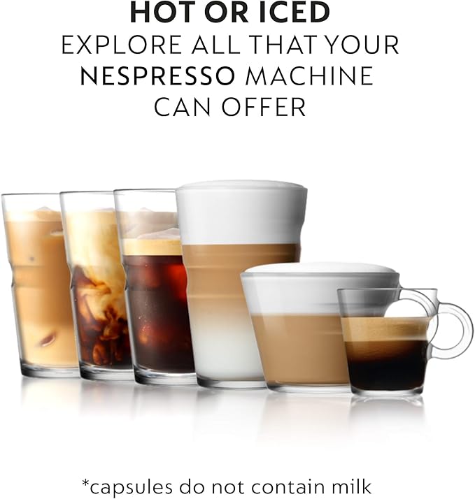 Nespresso Capsules Original Line, Roma Intenso, Medium Roast Coffee, 50 Count Coffee Pods