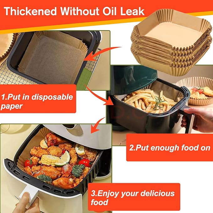 Small Air Fryer Liners, Mini Air Fryer Liners, 2 2.1 2.6 3qt Air Fryer Liners, Air Fryer Liners