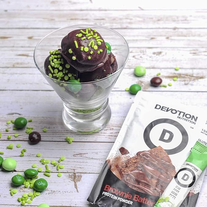 Devotion Nutrition Protein Powder Blend | Gluten Free, Keto Friendly, No Added Sugars | 1g MCT |