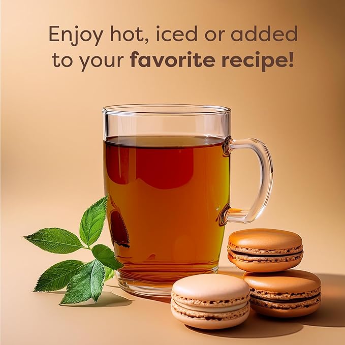 Waka Instant Black Tea Mix, Classic - 100% Tea Leaves, No Additives, Unsweetened Tea Powder for 50