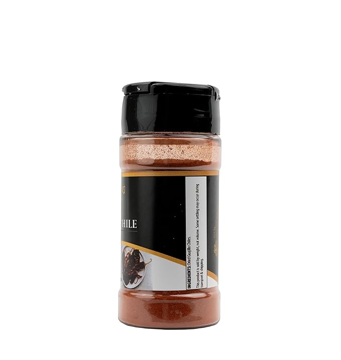 GranAroma Guajillo Chile Powder, Mexican Cuisine, Soups & Sauces (2 Ounce)