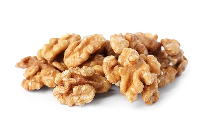 Oven Roasted California Salted Walnuts with Himalayan Salt and A Drizzle of Oil - Great Source of