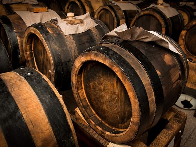 Blazing Bella Balsamic Vinegar - Original - Barrel aged traditional Modena Premium Reserve - 16.9