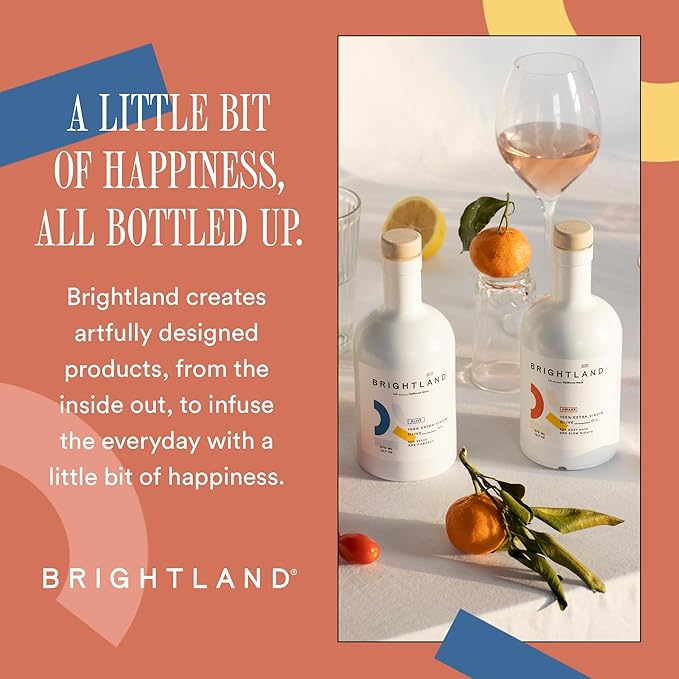 Brightland Extra Virgin Olive Oil, Alive - High Polyphenol Cold-Pressed Oil Ideal for Salads