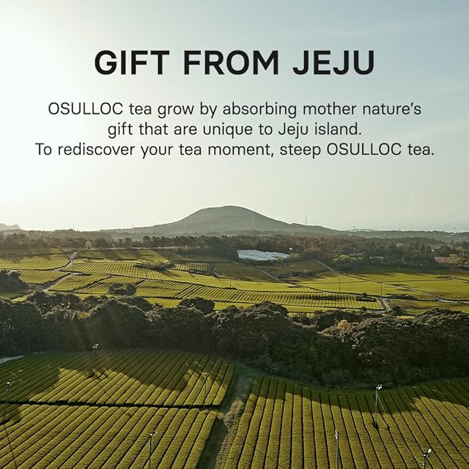 OSULLOC Sweet Hibiscus (Lemon & Cinnamon flavor), Decaffeinated Herbal tea, Relaxing Fruit Blended