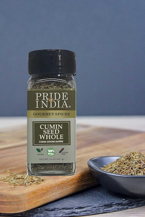 Pride of India – Cumin Seed Whole – Gourmet Indian Spice – Excellent for Culinary Uses – Fresh and