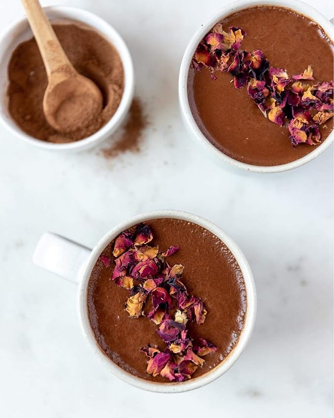 Elements Truffles Turmeric Dark Hot Chocolate - Heavy Metal Tested - All-Natural, Handmade Dark
