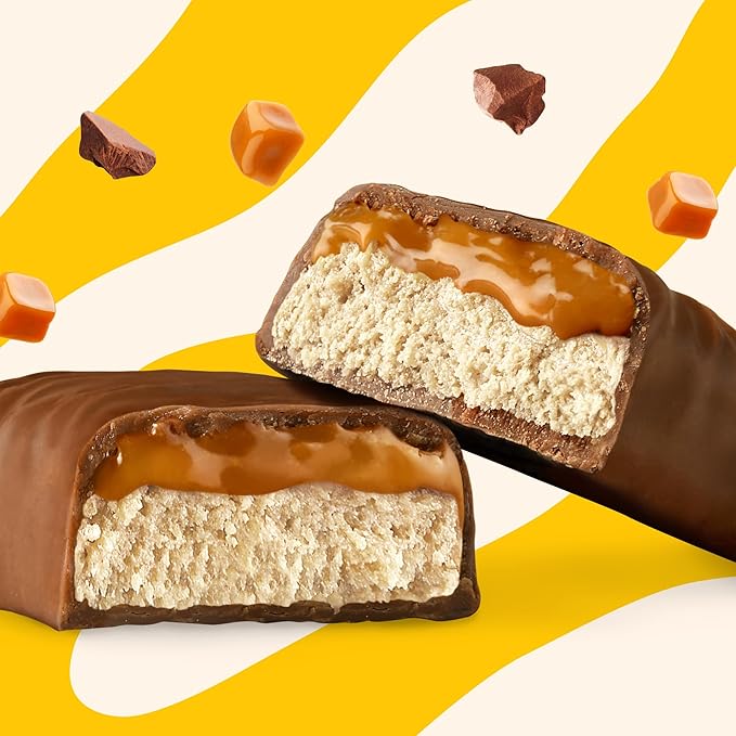 Nick?™s Chocolate Caramel Protein Bars ??12-Count Box | High Protein, Low Calories, Low Carbs, Keto