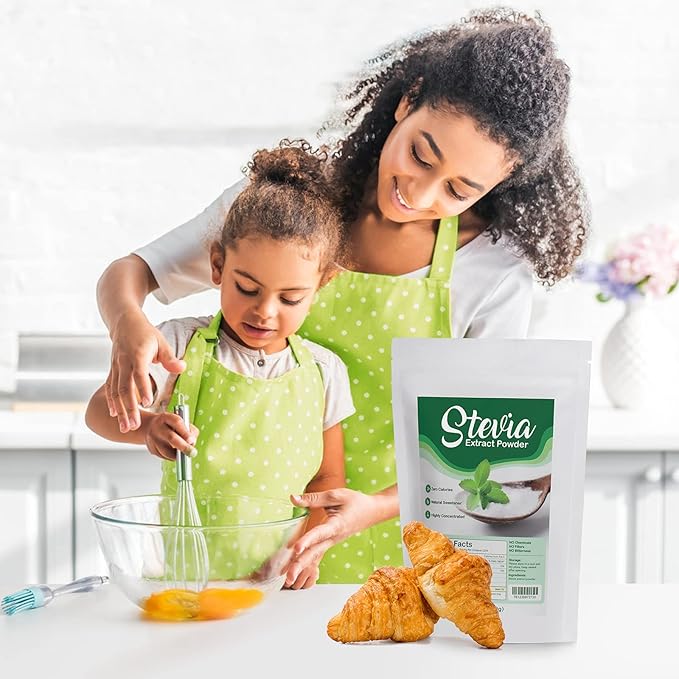 CCnutri Stevia Pure Stevia Powder 3.5oz(99g), Sweetener Premium Sugar Substitute-No Fillers, No