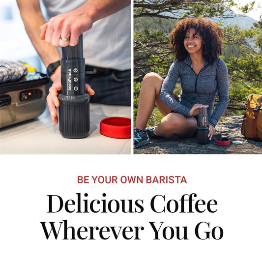 AeroPress Go Extra Small Portable Coffee Maker Kit