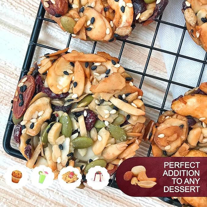 Raw Deluxe Unsalted Mixed Nuts- Premium Quality Kosher Mixed Nuts Snack by We Got Nuts- Natural