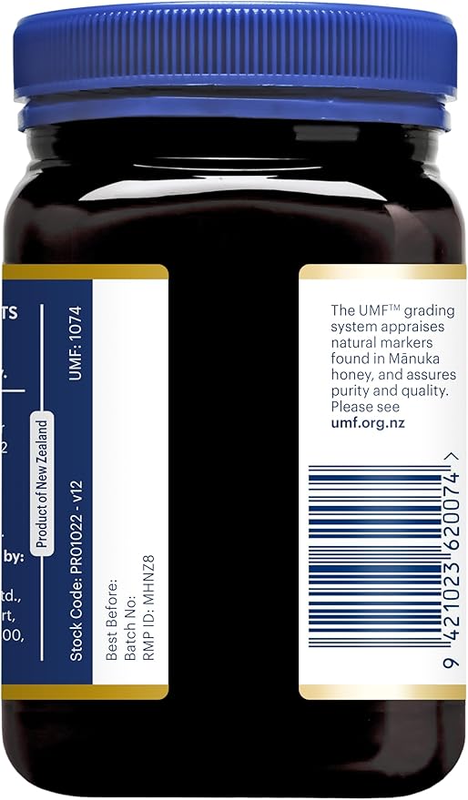 Manuka Health UMF 13+/MGO 400+ Manuka Honey (500g/17.6oz), Superfood, Authentic Raw Honey from New