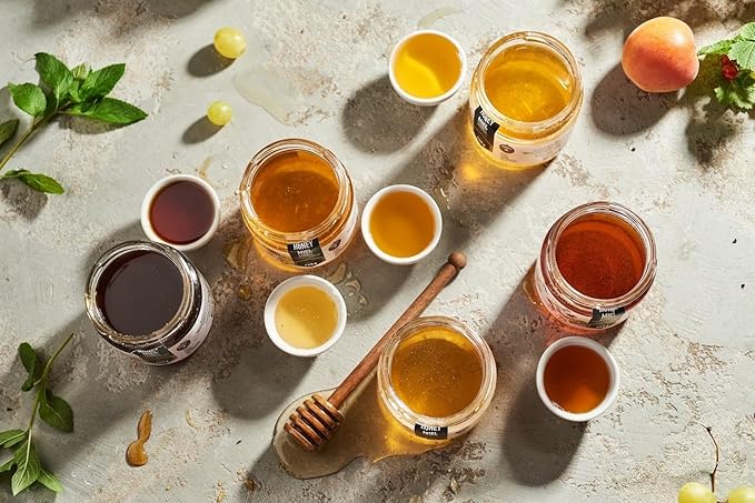 HONIGMA® Raw Linden Honey | Exquisite Taste | 100% Pure | Unpasteurized | Unfiltered | Partially