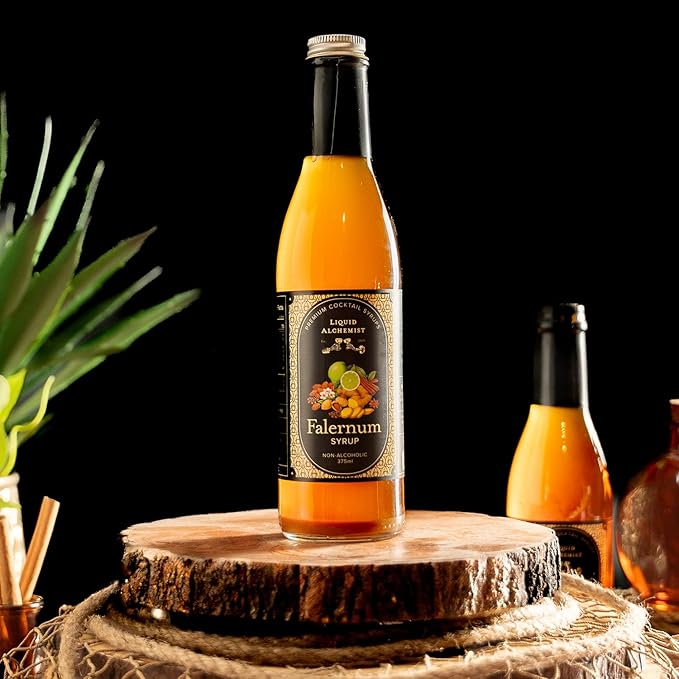 Liquid Alchemist Falernum Syrup for Cocktails - Real Ingredients Make our Falernum Cocktail Syrup a