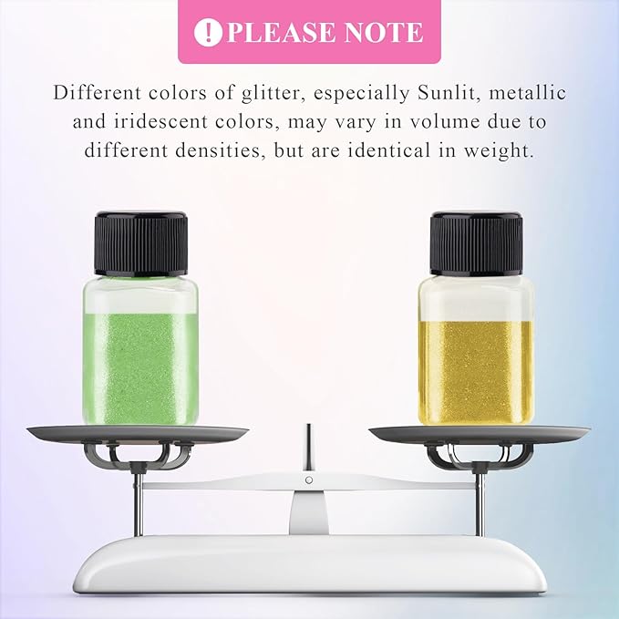 NiHome Edible Food-Grade Glimmer Powder Glitter Luster Dust Metallic Food Decorating Sprinkle
