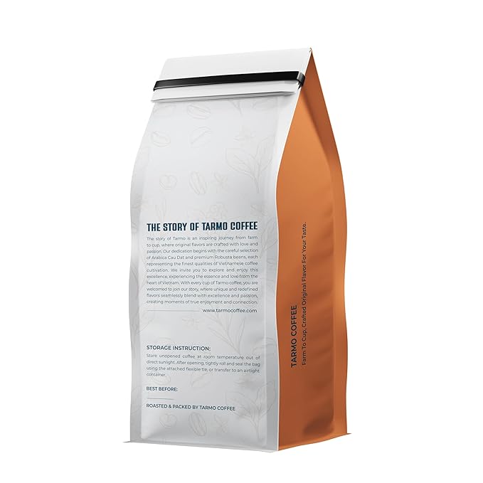TARMO - POWER BLEND | Low Acid Ground Coffee | Specialty Vietnamese Coffee | Premium Arabica &