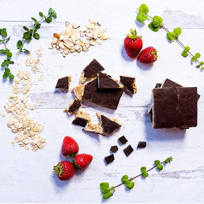 Mrs. Barr’s Natural Foods Granola Bars | Dark Chocolate | Certified Organic Gluten Free Oats | Soft