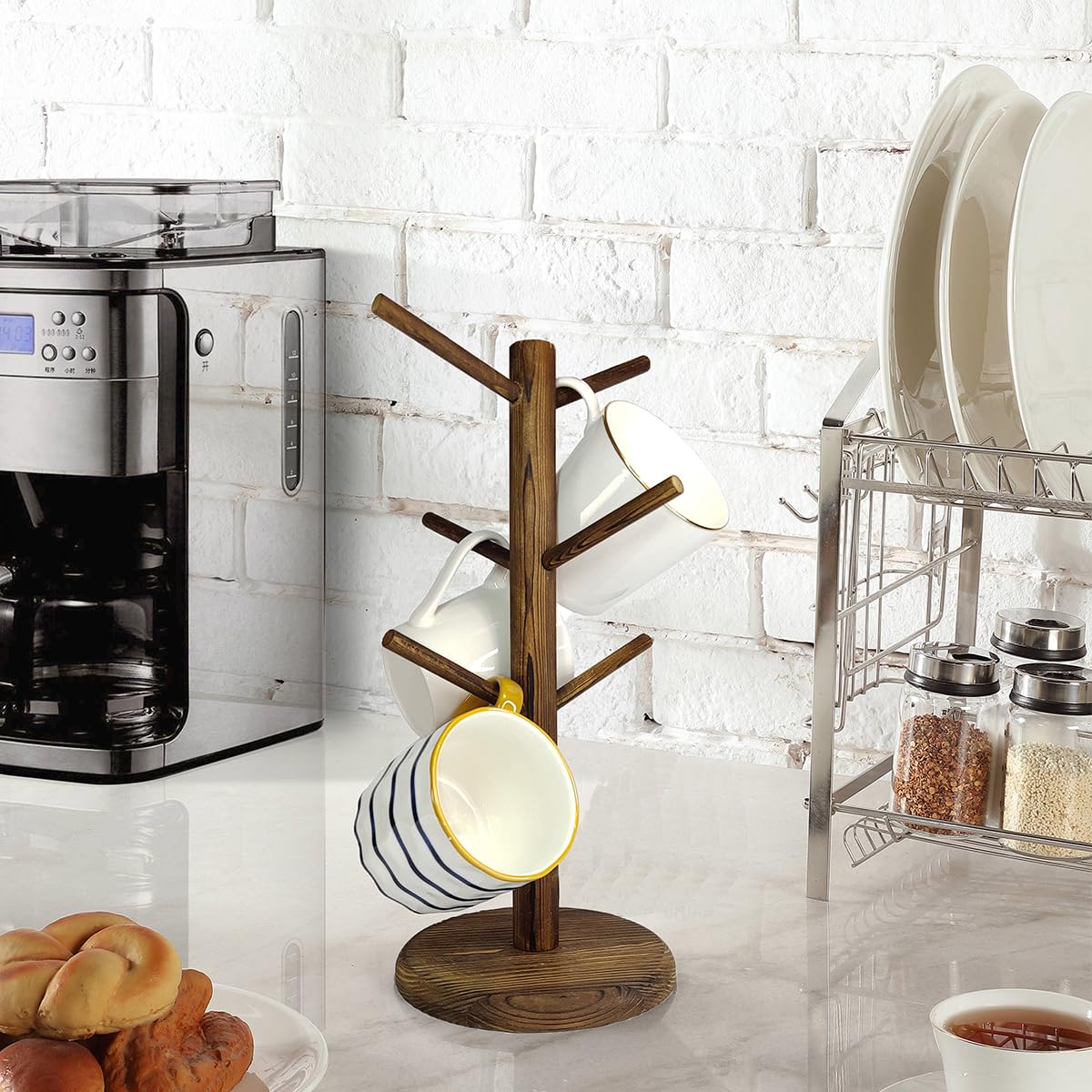 Dorhors Mug Holder Tree,Coffee Cup Holder,Mug Rack Stand Hook,Bar Organizer