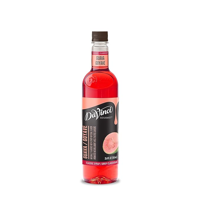 DaVinci Gourmet Classic Syrup, Tropical Flavor Variety Pack - Coconut, Guava, Passion Fruit
