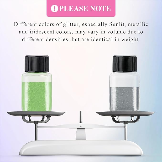 NiHome Edible Food-Grade Glimmer Powder Glitter Luster Dust Food Decorating Sprinkle Dust for Drink
