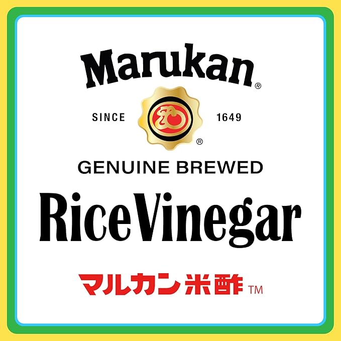 Marukan Genuine Brewed Rice Vinegar for Enhancing Flavor & Cooking, Unseasoned (24 fl oz)