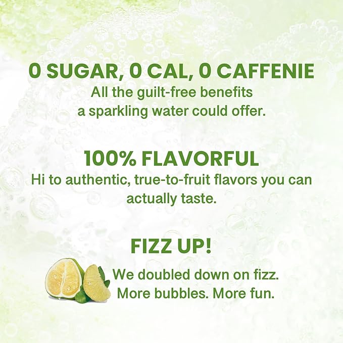 CHI FOREST Pomelo Sparkling Water Beverage, Zero Sugar Drinks, Zero Artificial Flavor, 11.16 fl oz