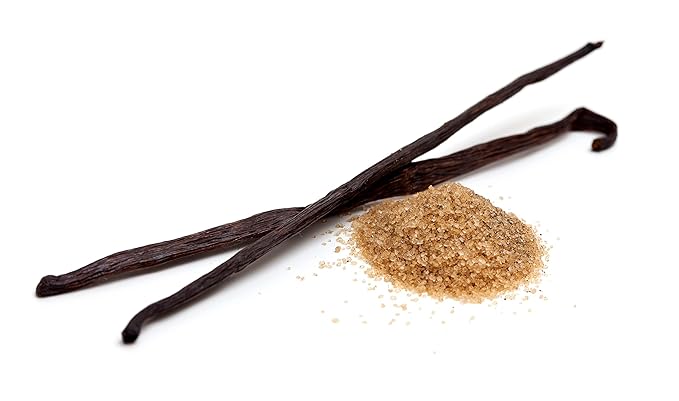 Pure Vanilla Bean Sugar - Made with Real Madagascar Pods & Pure Cane Sugar - For Cooking, Baking, &